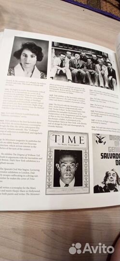 Дали. Книга с иллюстрациями на английском языке