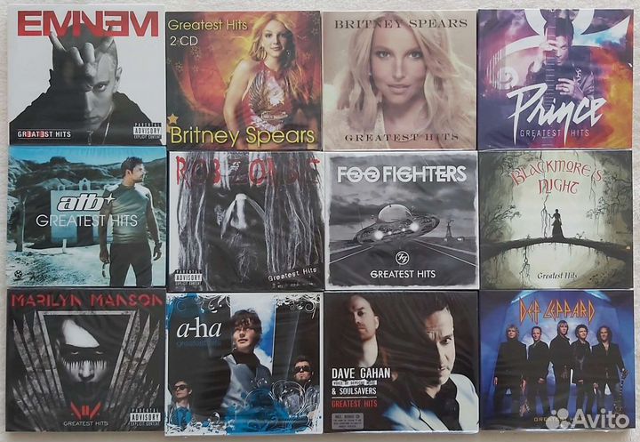 Музыкальные CD диски зарубежные исполнители