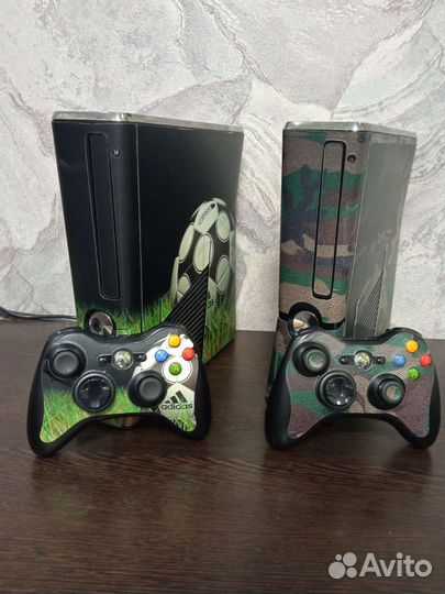 Xbox 360 (S, E) +Dendy+Sega+GameBoy+3000игр