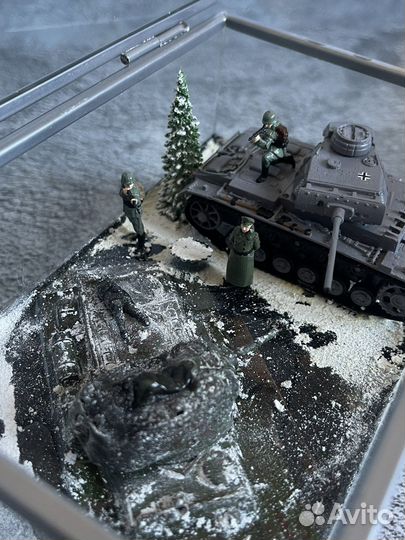 Диорамы танки второй мировой войны
