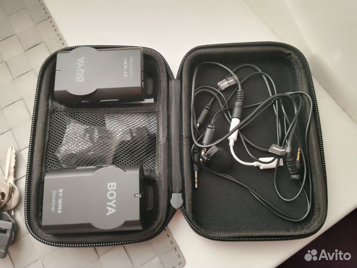 Петличняй микрофон для айфона boya