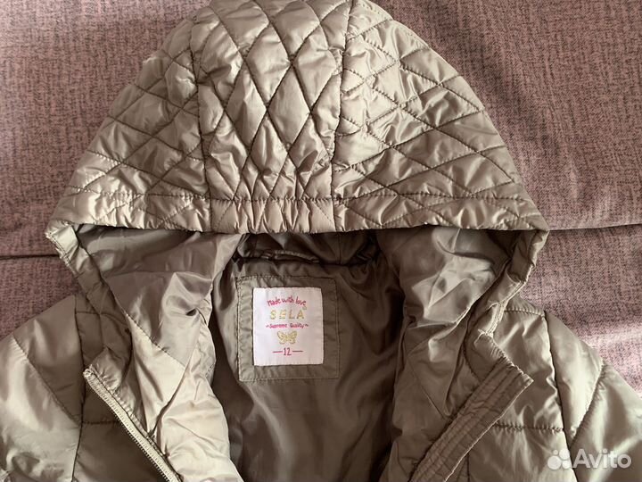 Куртка- пальто демисезонное для девочки подростка