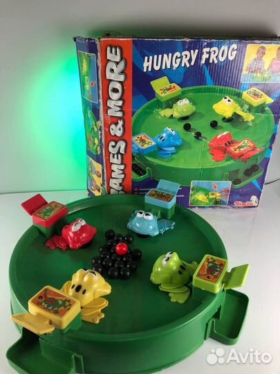 Детская настольная игра Голодные Лягушки