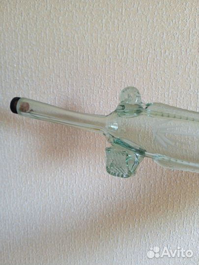 Стеклянная сабля -бутылка