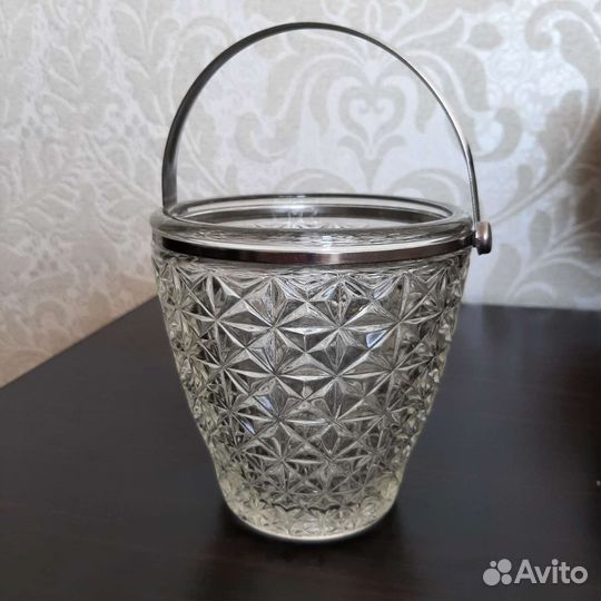 Хрустальная конфетница СССР