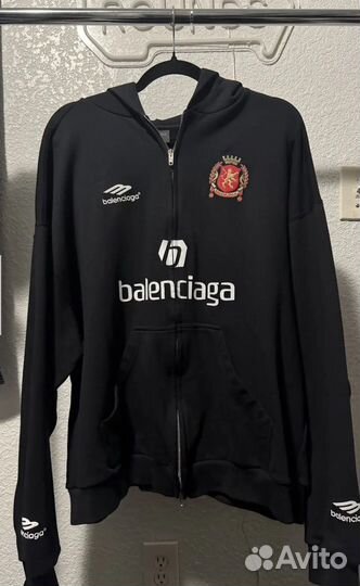 Balenciaga Soccer zip hoodie оригинал