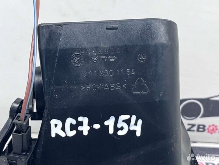 Воздуховод отопителя 2118301154 Mercedes-Benz E W211 0