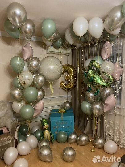 Фонтаны из шаров