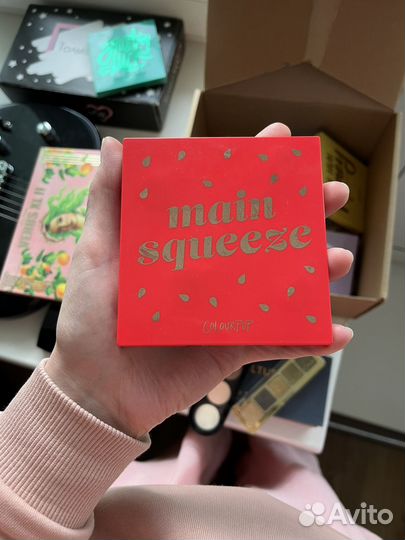 Палетки теней colourpop