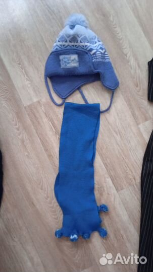 Продам шапку и шарф детские