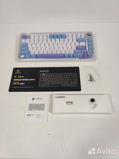 Механическая игровая клавиатура Leobog Hi75