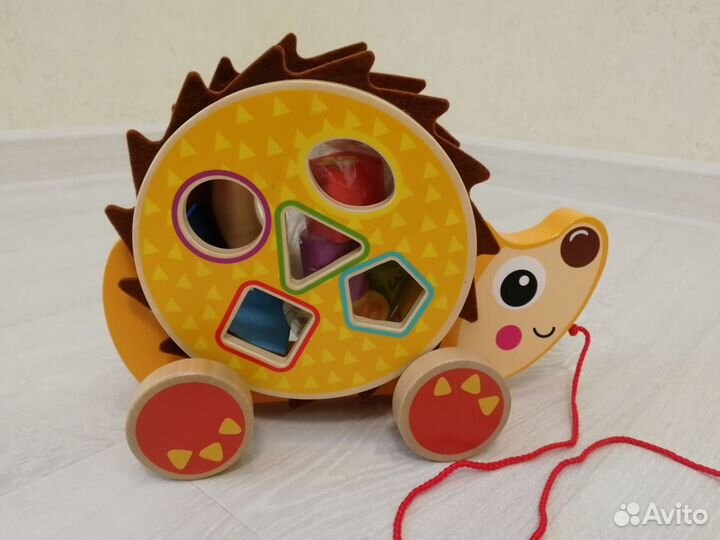 Деревянные каталки, машинки, животные