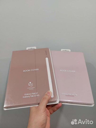 Чехол Samsung Tab S7 / S8 - розовый EF-BT870paegru