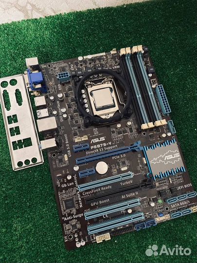 Материнская плата asus p8b75-v