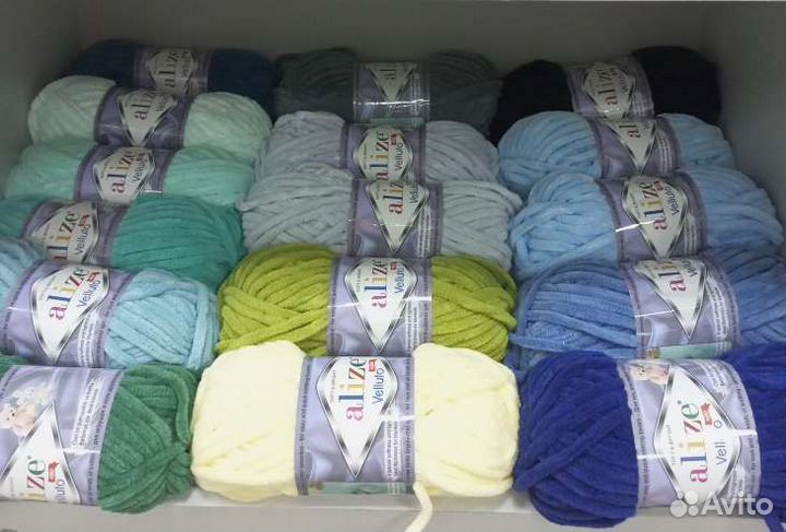 Пряжа Alize Velluto