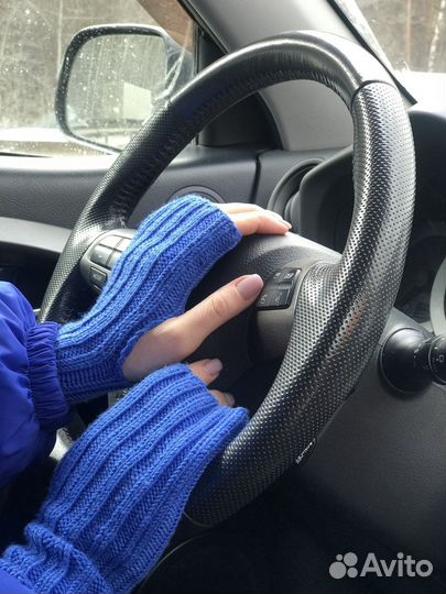 Шапка и митенки