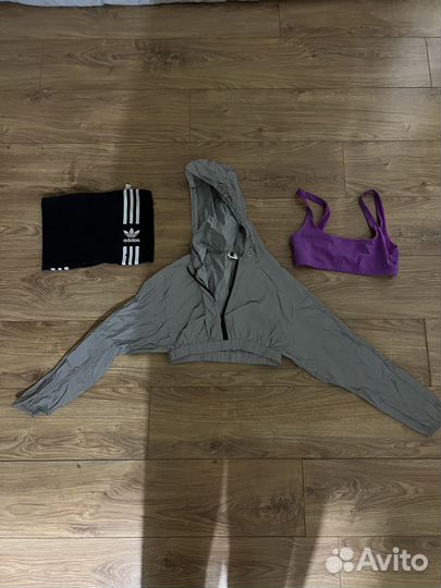 Спортивный набор, Адидас, отражающая куртка
