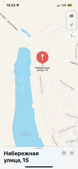 Участок 13,29 га (ИЖС)