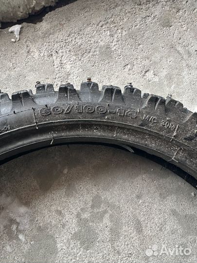 Шипованная резина на детский мотоцикл 12 и 14