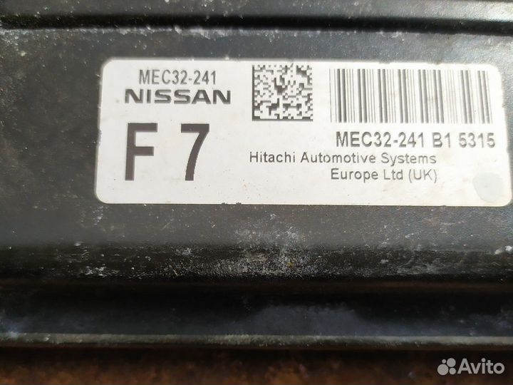 Nissan almera n16,1.5,эбу двигателя