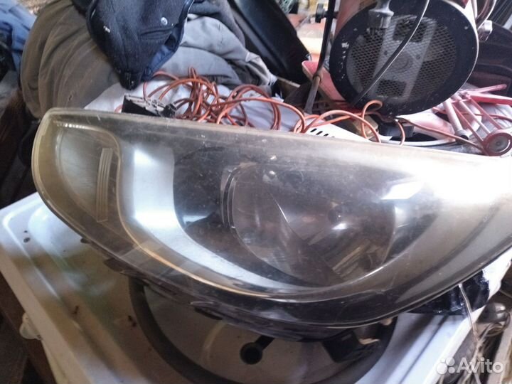 Hyundai solaris фара