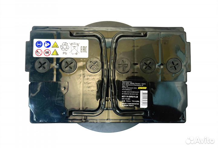 Аккумулятор forse EFB 6ст- 74 VLR (0) LB