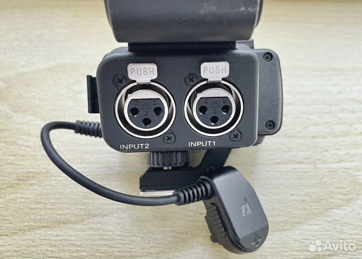 XLR от камеры Sony HVR-A1e