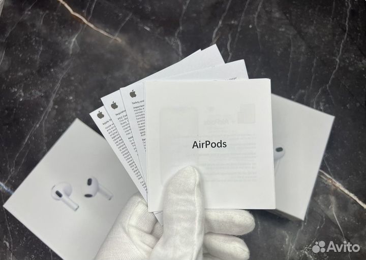 AirPods 3 NEW (гарантия + чехол)