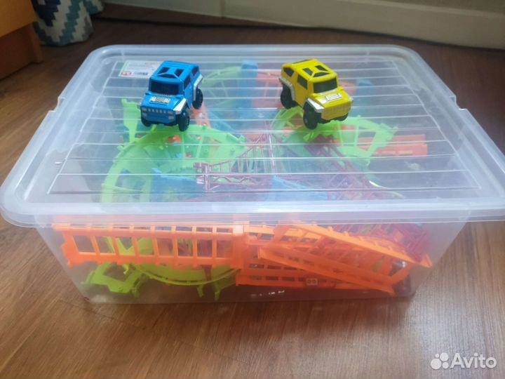 Конструктор дороги с машинками Flash track