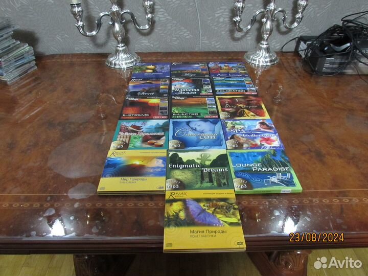 Диски Cd-DVD Relax для медитации