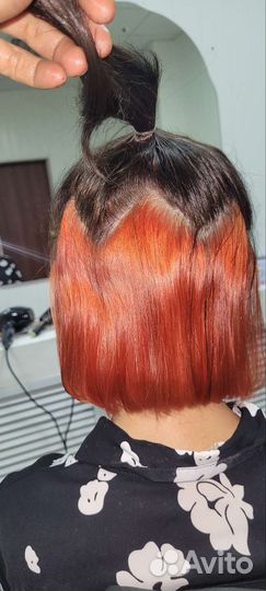 Окрашивание в один тон