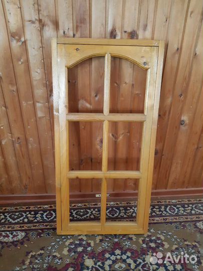 Деревянная оконная рама бу