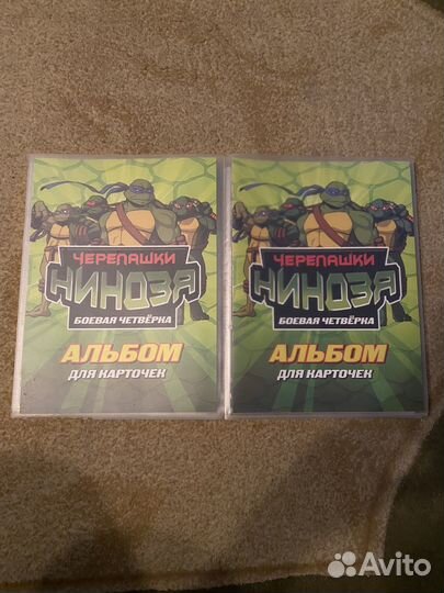 Коллекционные карточки черепашки ниндзя