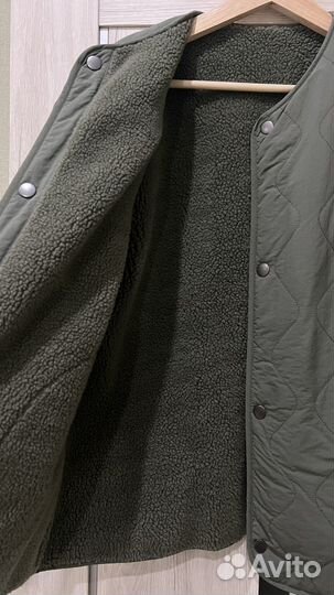 Куртка Uniqlo стеганая двусторонняя женская