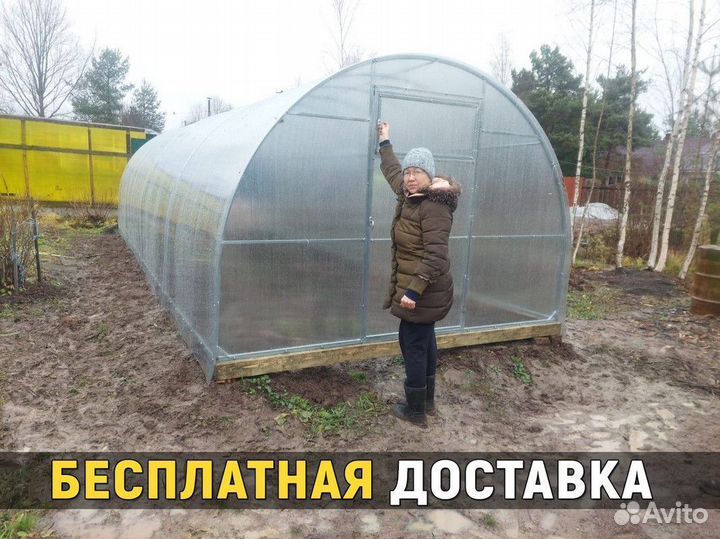 Теплицы из поликарбоната оцинкованные