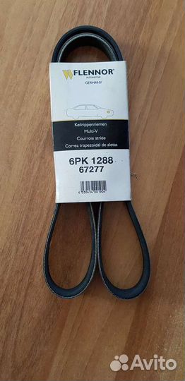 Ремень поликлиновый Flennor - 6PK1288 Audi