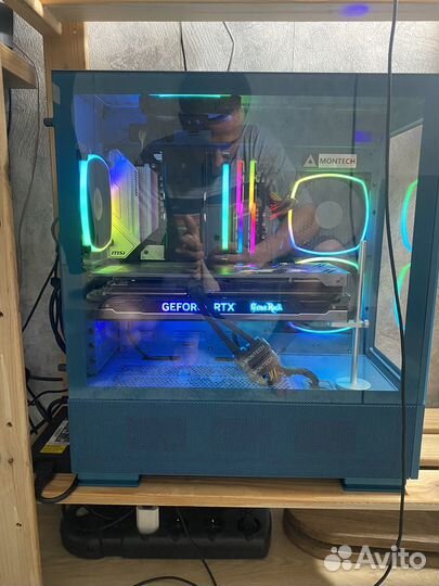 Игровой пк с rtx 4070 ti/amd ryzen 7 5800x3D