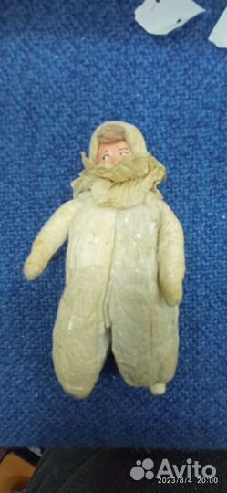 Ватные елочные игрушка