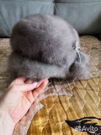 Шапка норковая женская бу
