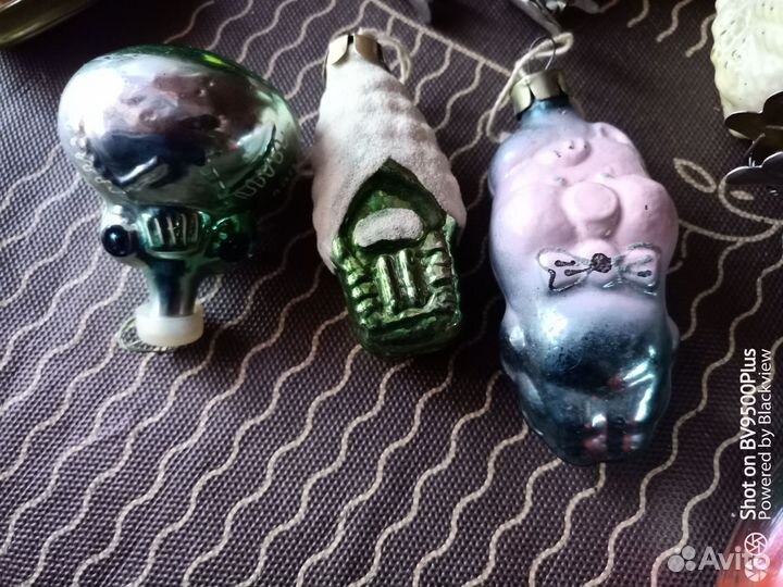 Елочные игрушки СССР