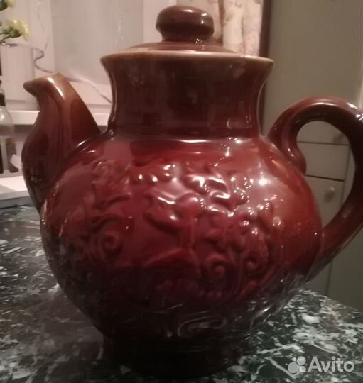 Чайник глиняный