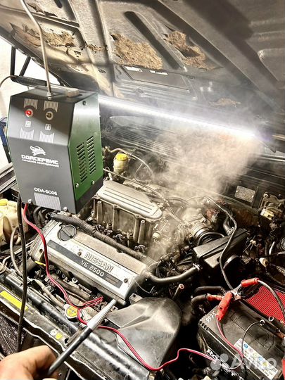Диагностика авто дымогенератором