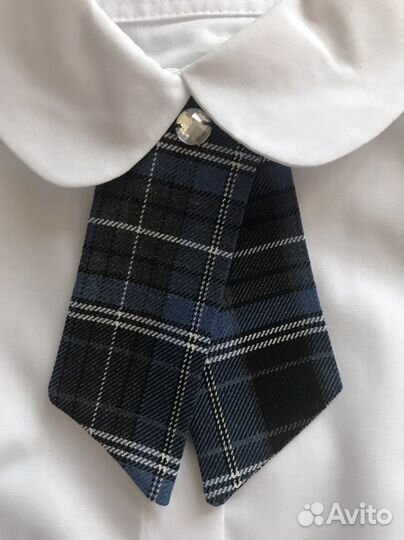 Галстук школьный для девочки. Новый