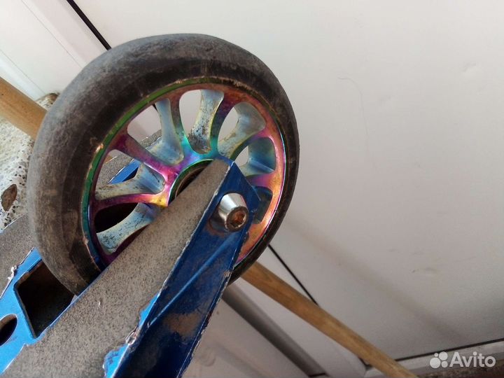 Трюковой самокат по запчастям