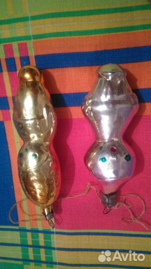 Елочные игрушки СССР