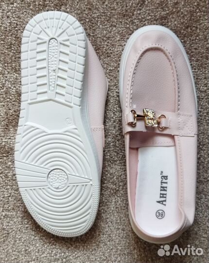 Мокасины, балетки женские 39