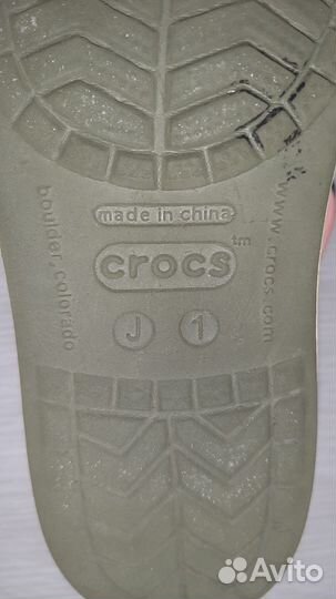 Сандалии для девочки crocs,по стельке 21см