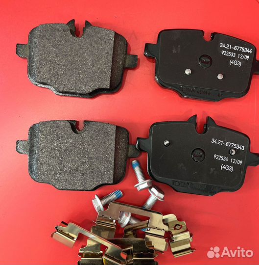 Задние тормозные колодки BMW 5 серия F10