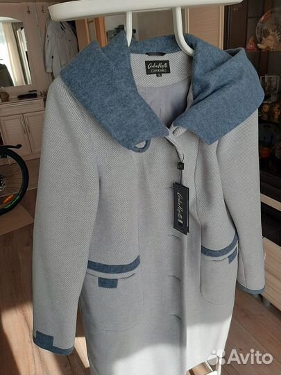 Пальто женское демисезонное 54 56