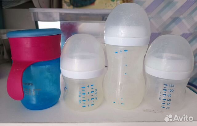 Бутылочки для кормления avent